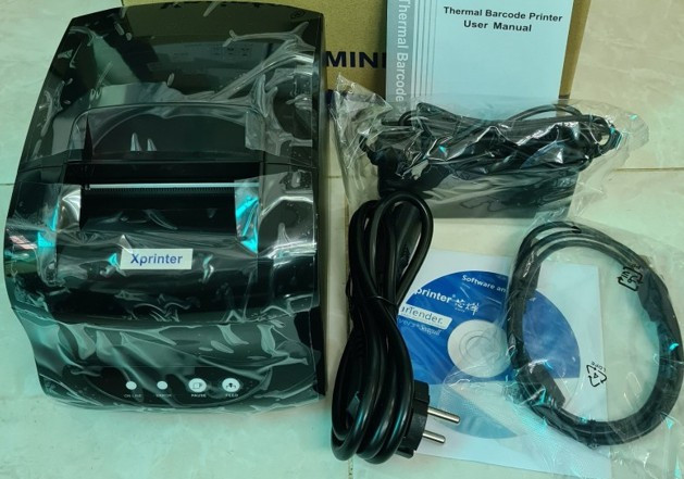 M&aacute;y in tem nh&atilde;n m&atilde; vạch XPrinter XP-365B (USB + LAN)