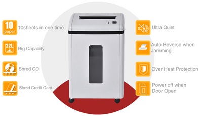Máy hủy tài liệu BINGO C40CD ảnh 3