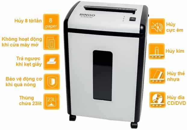 Máy hủy tài liệu BINGO C45CD ảnh 2