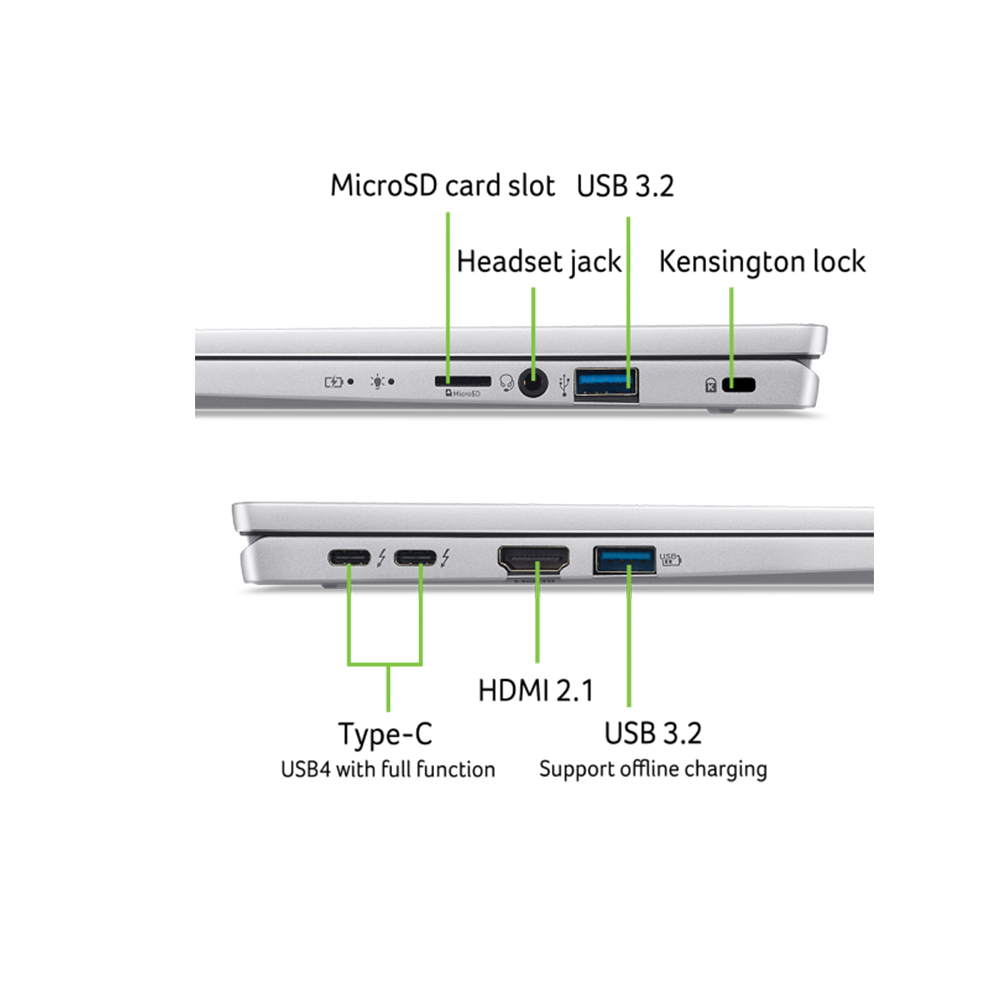 Laptop Acer Swift Go SFG14-72-55HZ NX.KRKSV.002 ảnh 4