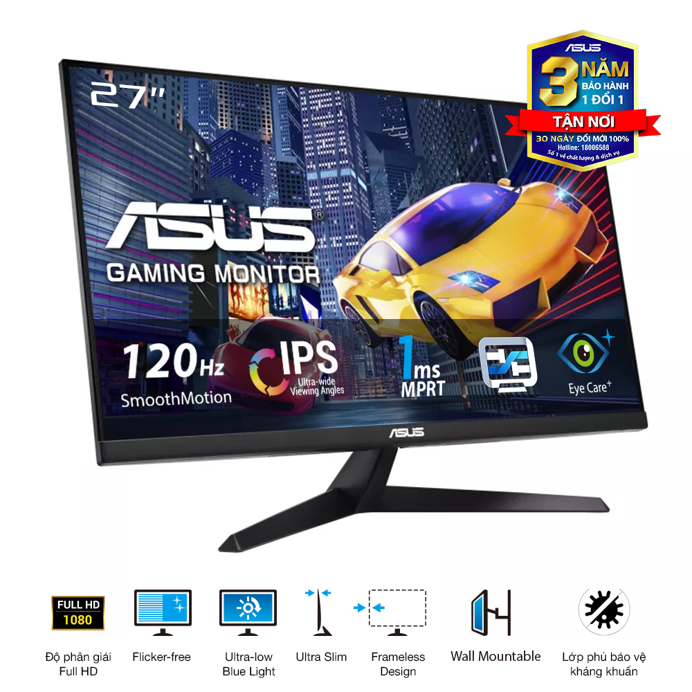 Màn Hình Gaming Asus VY279HGR ảnh 1