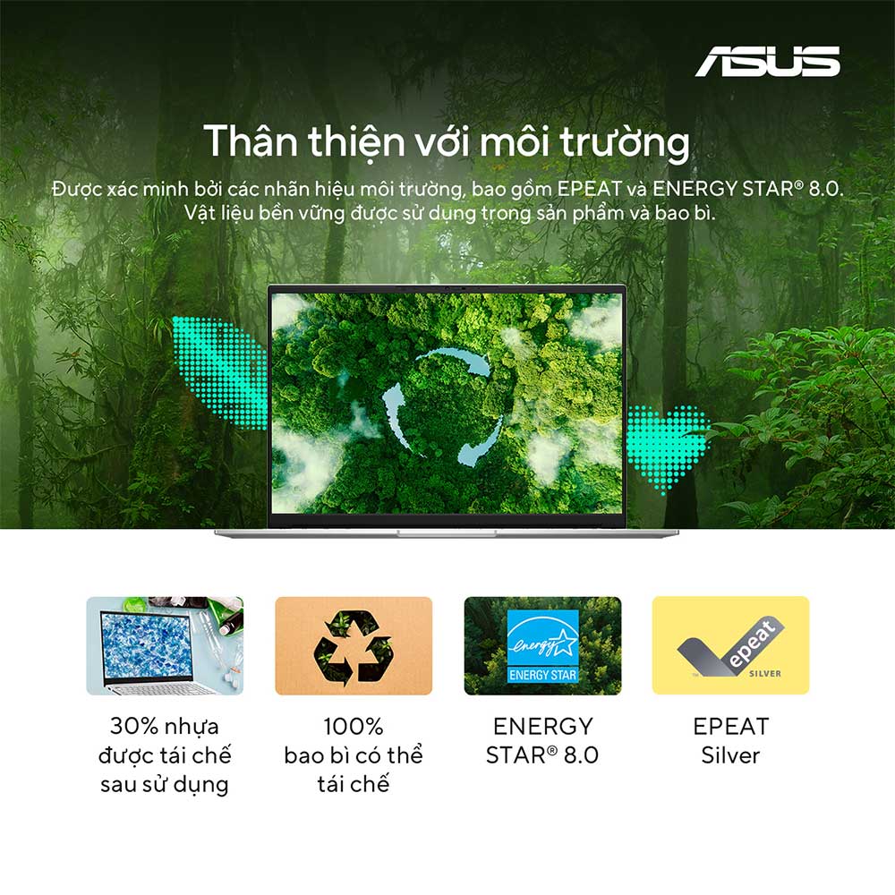 Laptop ASUS Gaming Vivobook K3605ZU-RP296W ảnh 3