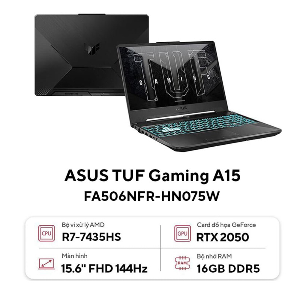 Laptop ASUS TUF Gaming A15 FA506NFR-HN075W ảnh 1