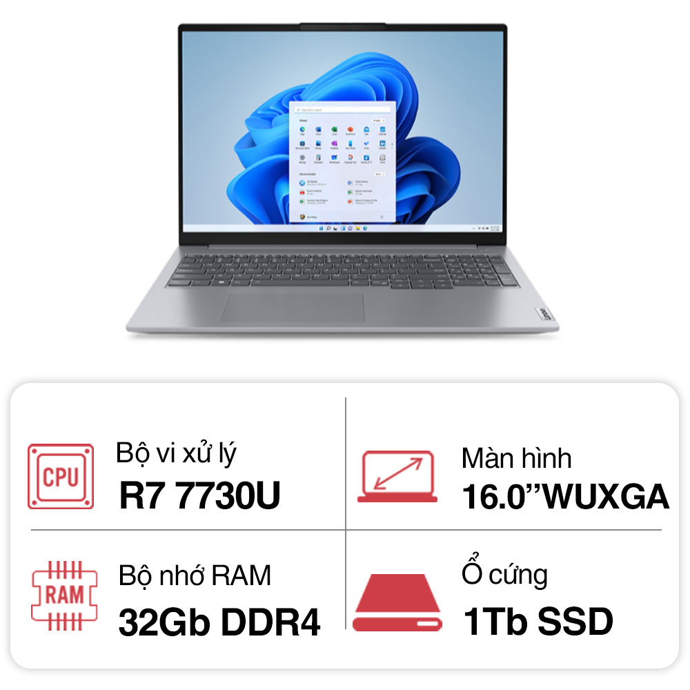 Laptop Lenovo ThinkBook 16 G6 ABP màn 2k ảnh 4