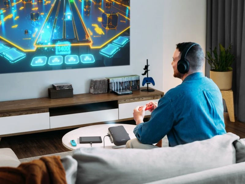 Máy chiếu mini di động Viewsonic M1X ảnh 2