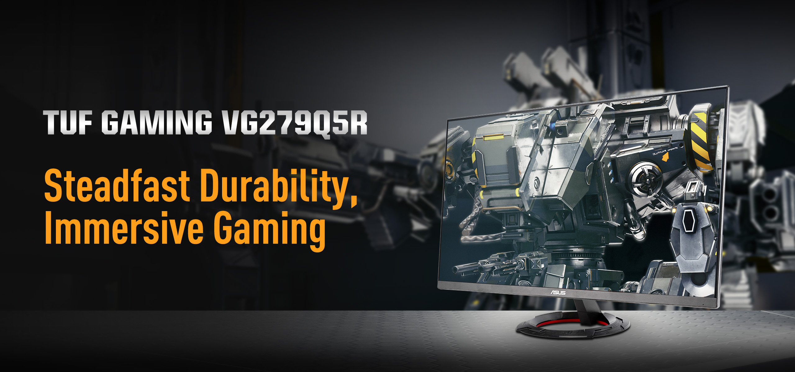 Màn hình Asus TUF Gaming VG279Q5R (27Inch/ Full HD/ 1ms/ 200Hz/ 300cd/m2/ IPS/ Tích hợp loa) ảnh 1