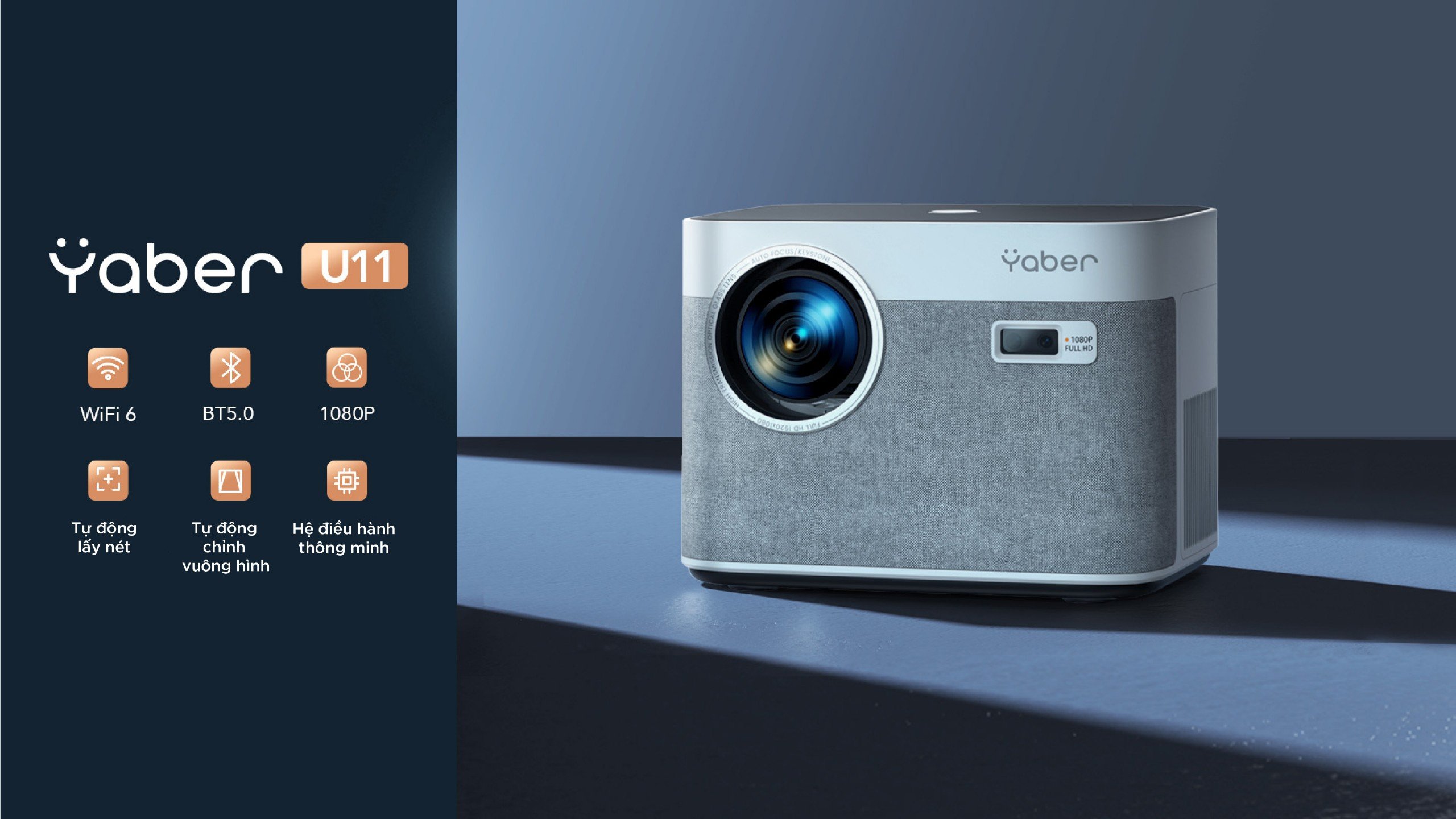 Máy chiếu mini thông minh Yaber U11 ảnh 3