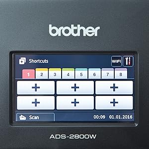 Máy Scan Brother ADS-2800W (A4/A5/ Đảo mặt/ ADF/ USB/ LAN/ WIFI) ảnh 2