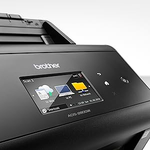 Máy Scan Brother ADS-2800W (A4/A5/ Đảo mặt/ ADF/ USB/ LAN/ WIFI) ảnh 3