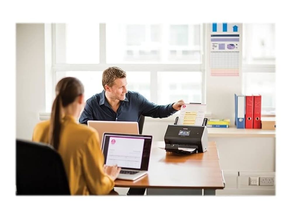 Máy Scan Brother ADS-2800W (A4/A5/ Đảo mặt/ ADF/ USB/ LAN/ WIFI) ảnh 1