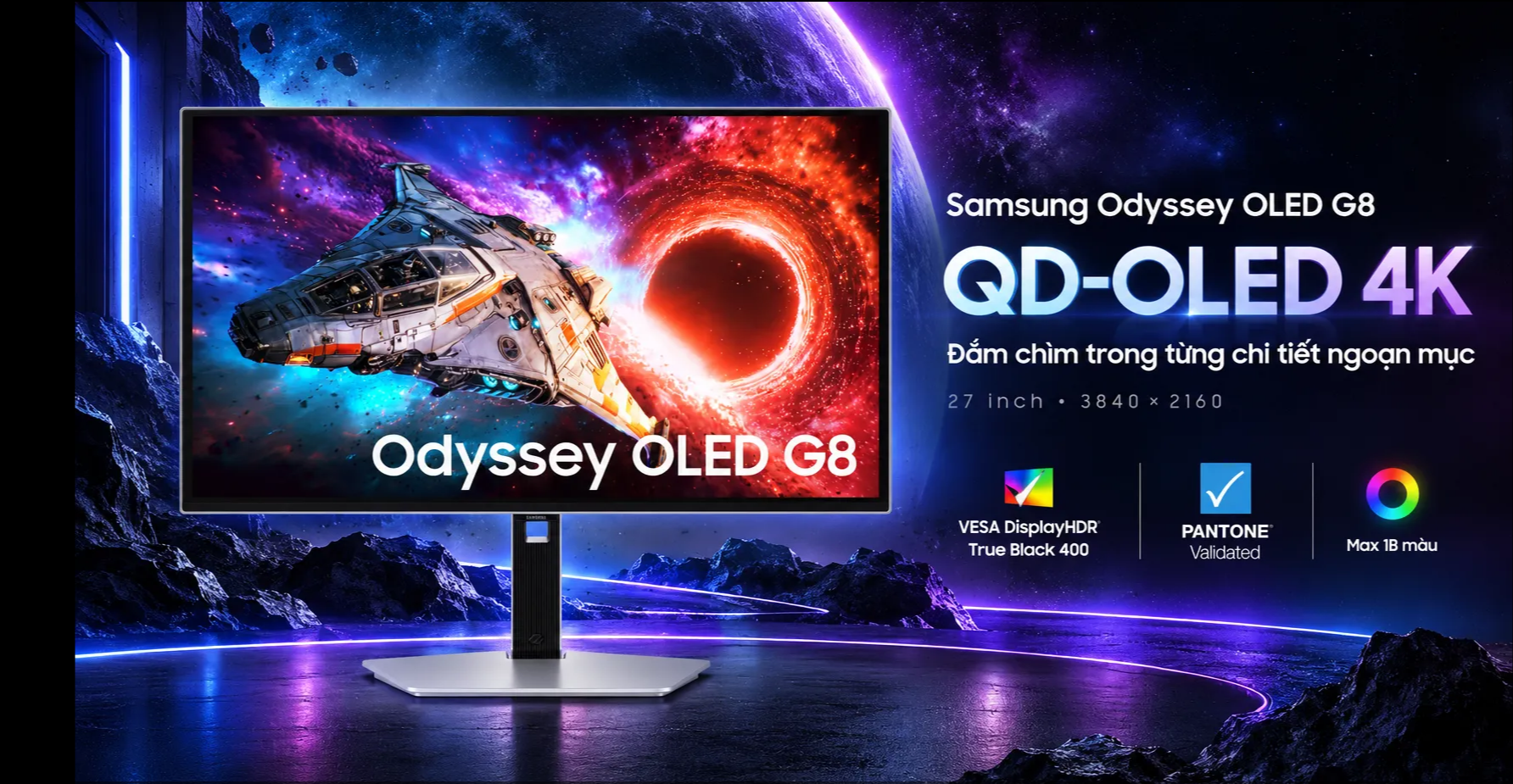 Màn hình Samsung Odyssey OLED G8 G80SH LS27HG802SEXXV
