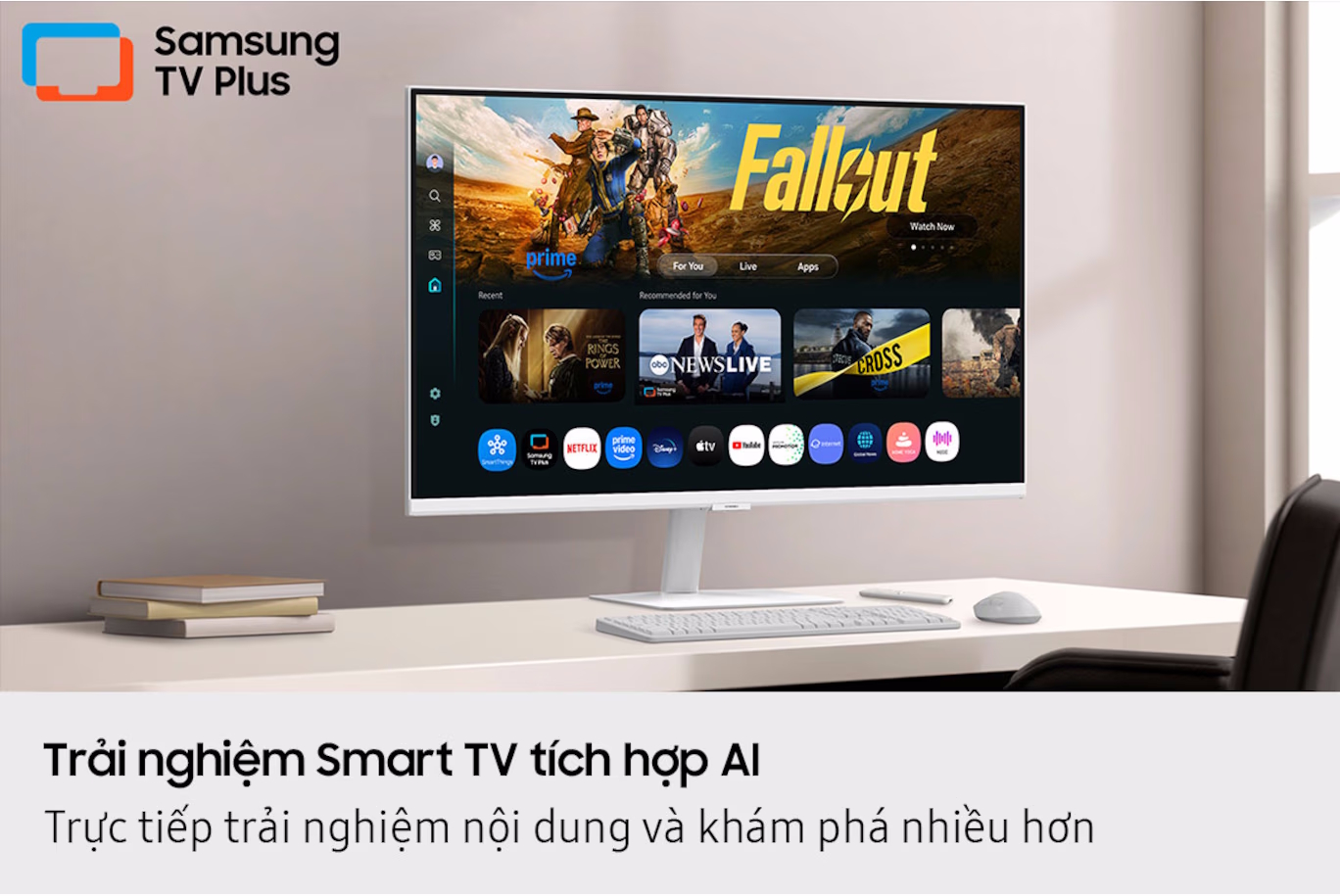 M&agrave;n h&igrave;nh Samsung Smart Monitor M7 LS32FM701UEXXV