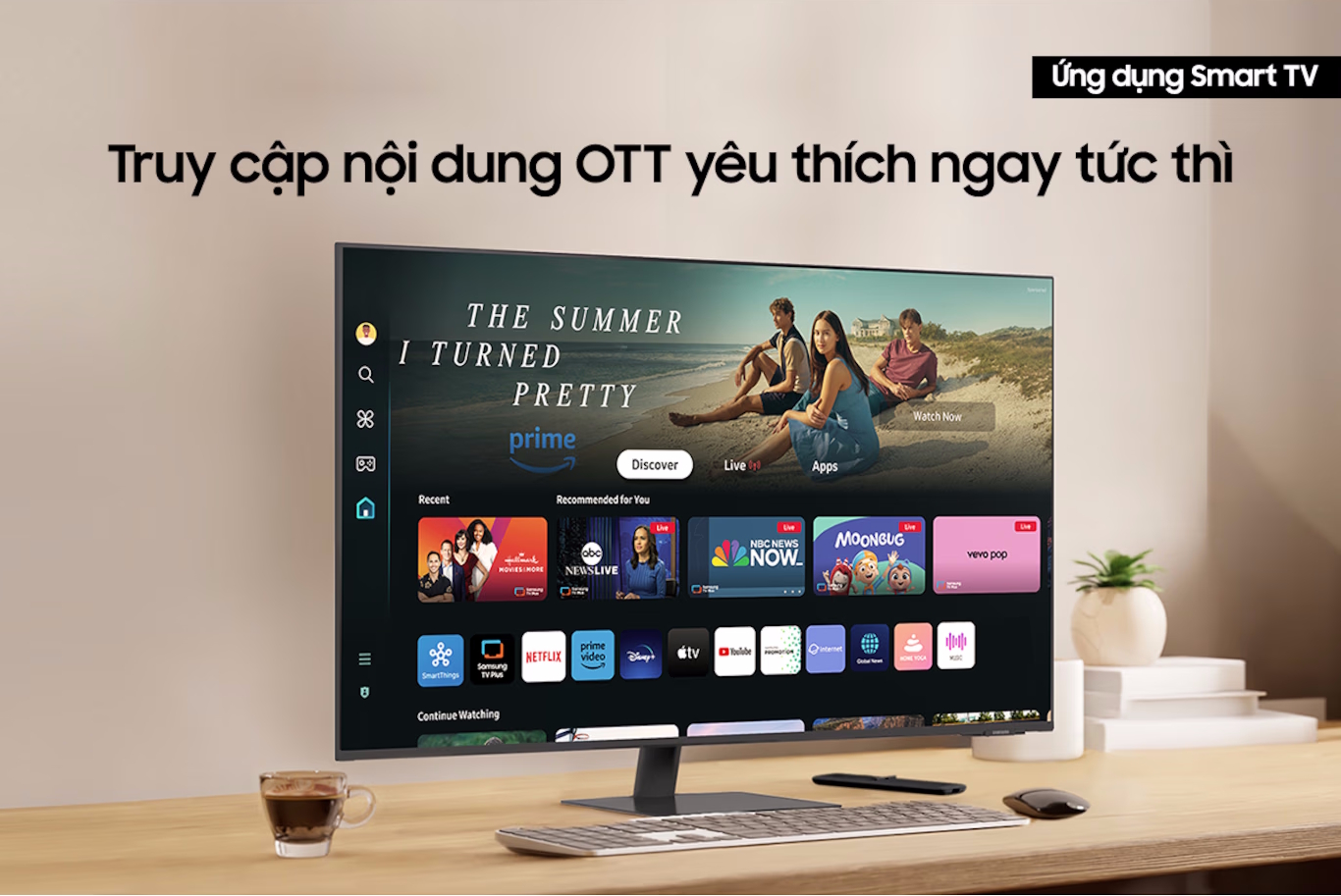 Samsung Smart Monitor M7 M70D LS43FM702UEXXV