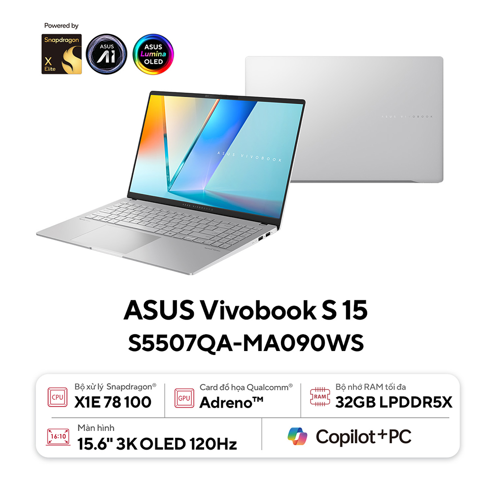 Laptop Asus Vivobook S 15 S5507QA-MA090WS ảnh 1