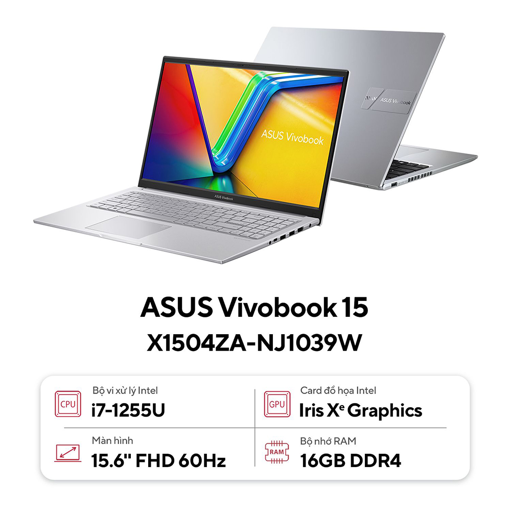 Laptop Asus Vivobook 15 X1504ZA-NJ1039W ảnh 1