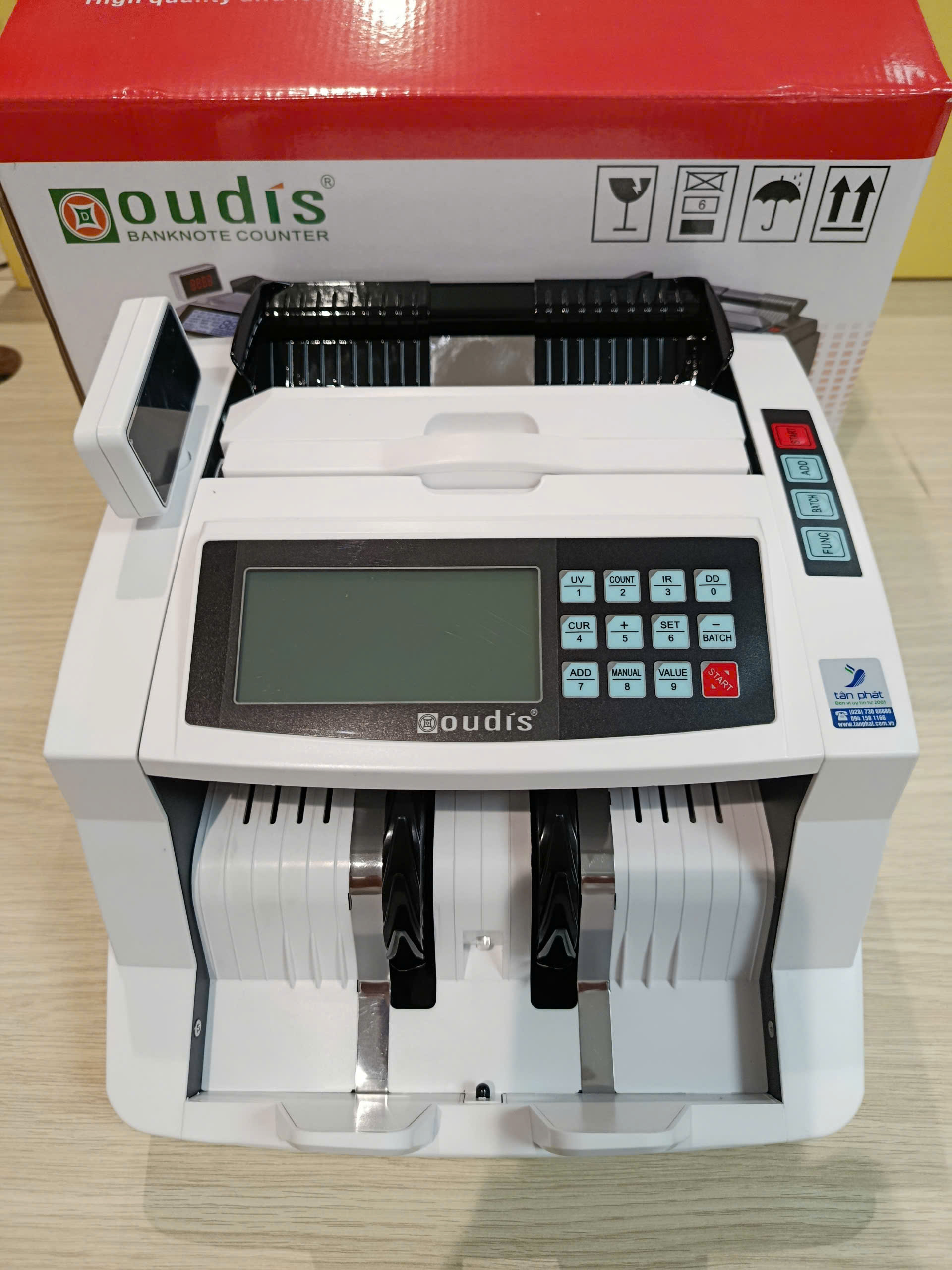 M&aacute;y đếm tiền OUDIS 3300C trước