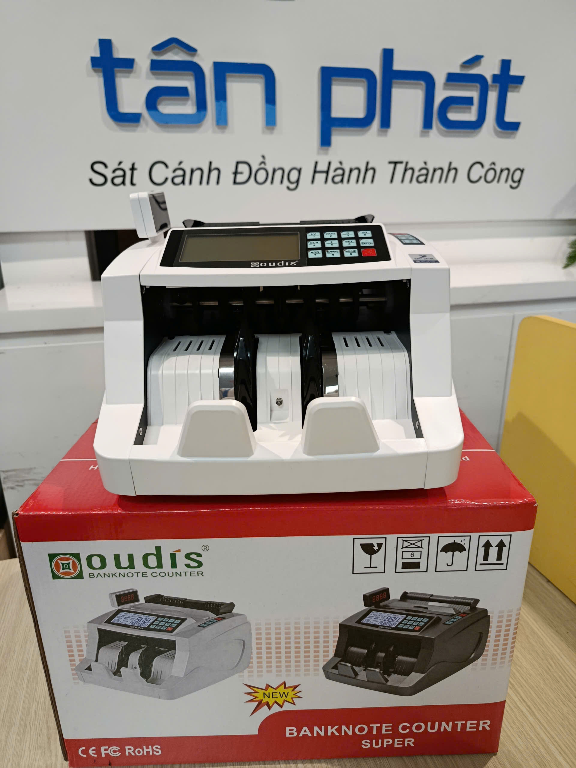 M&aacute;y đếm tiền OUDIS 3300C chi tiết