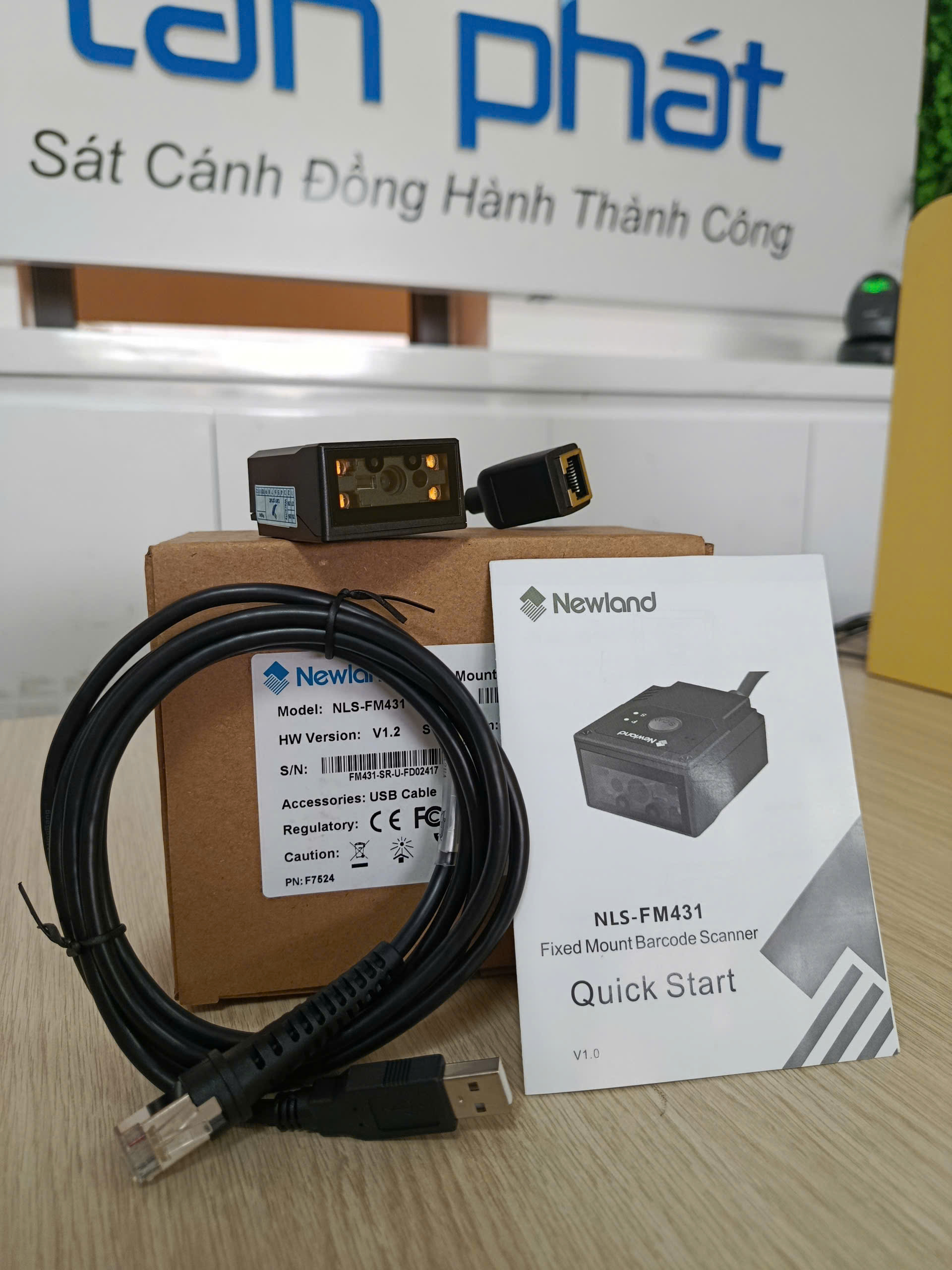 NEWLAND FM431 (NLS-FM431-SR-U) gắn cố định