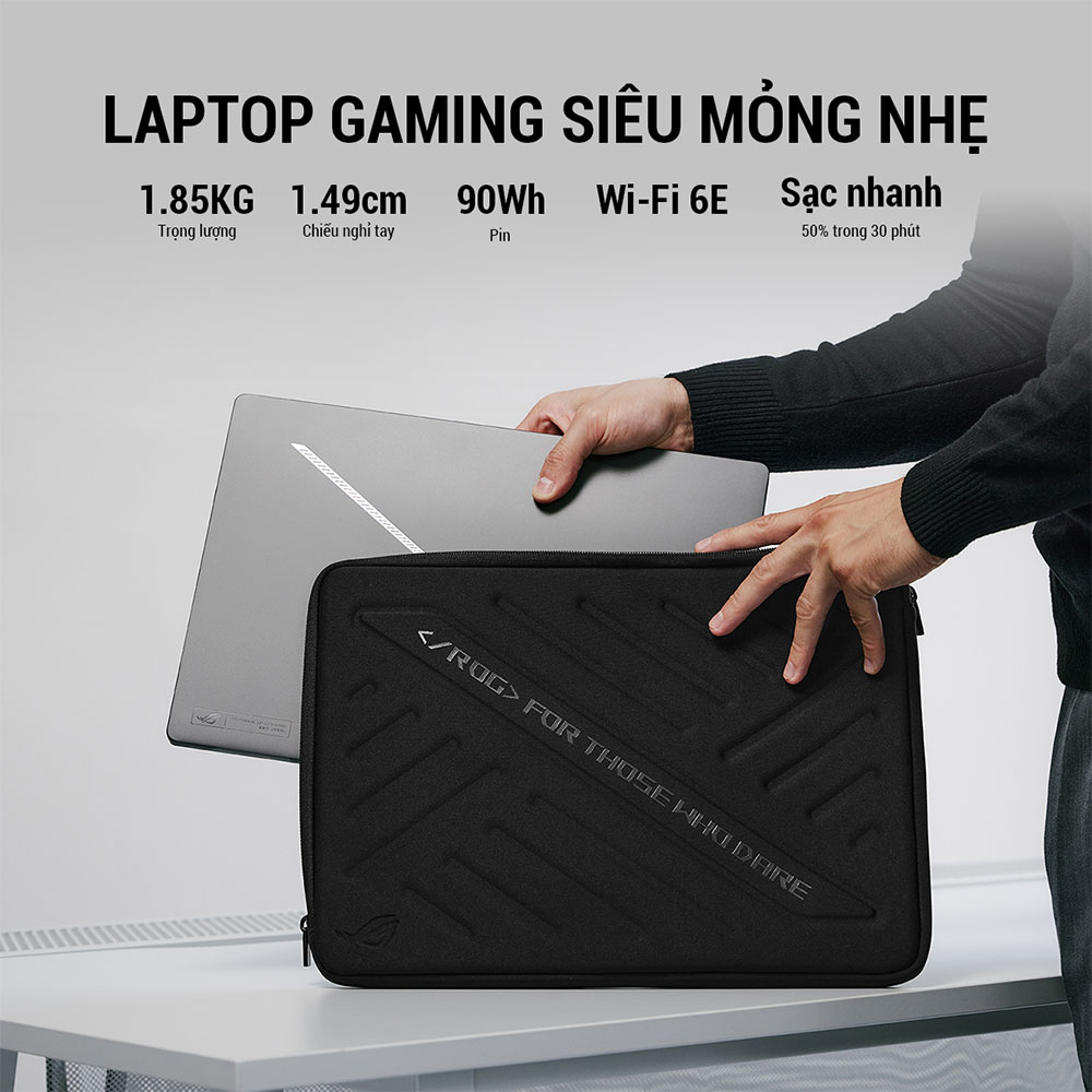 Laptop Asus Gaming ROG Zephyrus G16 GU605MI-QR116W ảnh 4