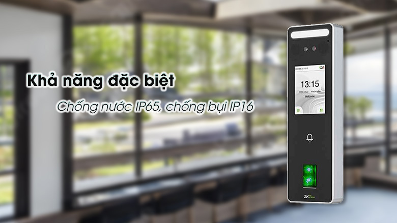 ZK Teco SpeedFace-V3L PRO chống nước IP65