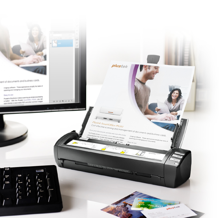 Máy Scan Plustek MobileOffice M150 (A4/ Đảo mặt/ ADF/ USB)  ảnh 2