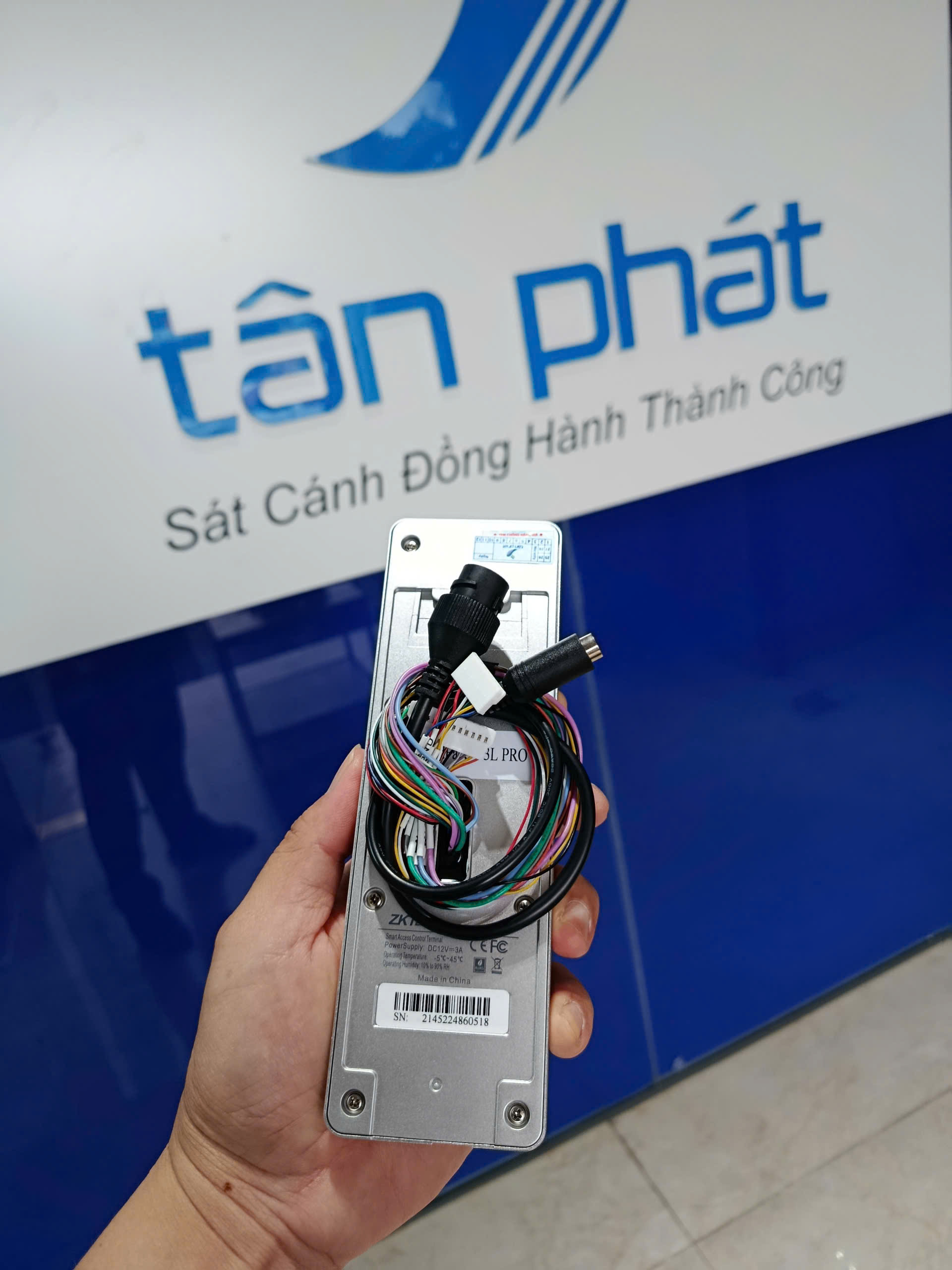 Máy chấm công ZK Teco SpeedFace-V3L PRO