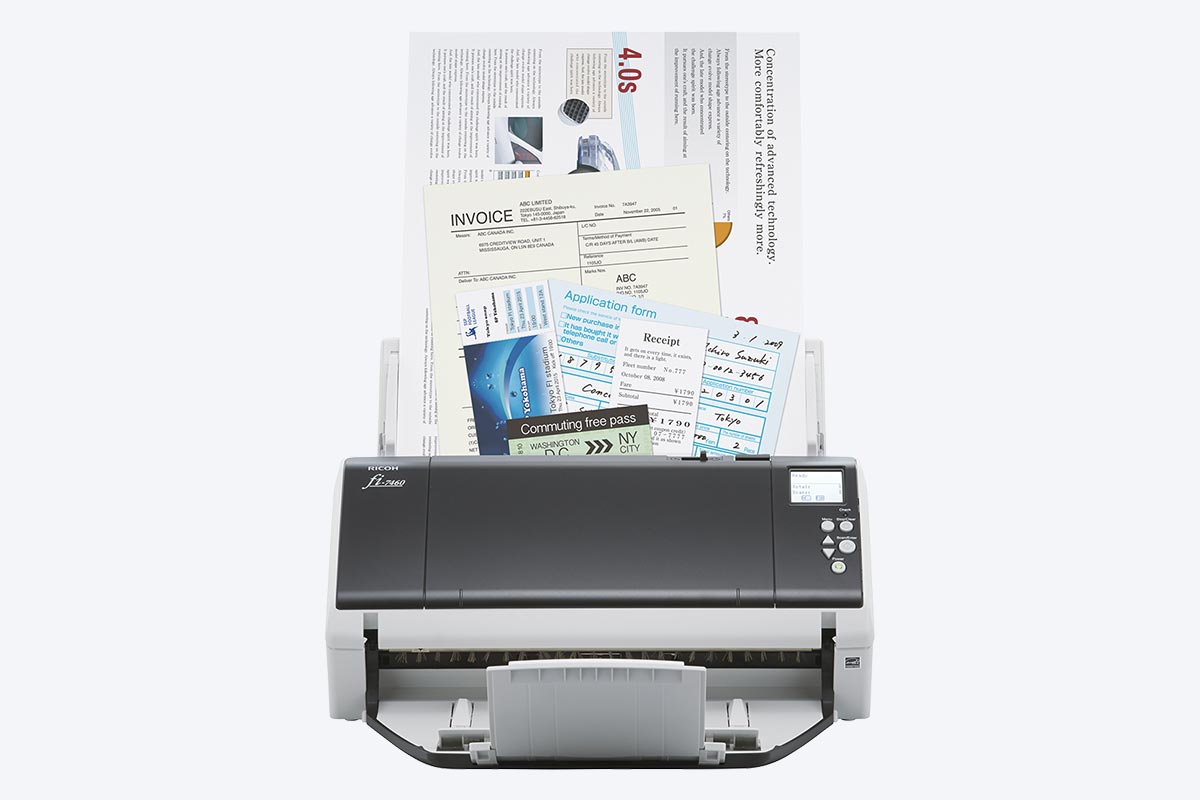 Máy Scan Ricoh fi 7460 (A3/A4/ Đảo mặt/ ADF/ USB) ảnh 3