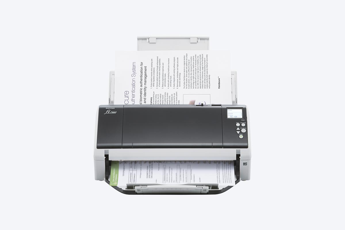 Máy Scan Ricoh fi 7460 (A3/A4/ Đảo mặt/ ADF/ USB) ảnh 1