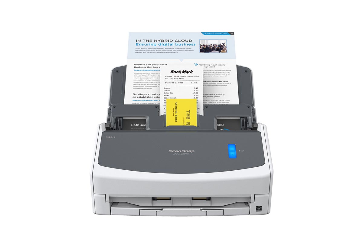 Máy Scan Ricoh IX1400 PA03820-B001 (A4/A5/ Đảo mặt/ ADF/ USB) ảnh 2
