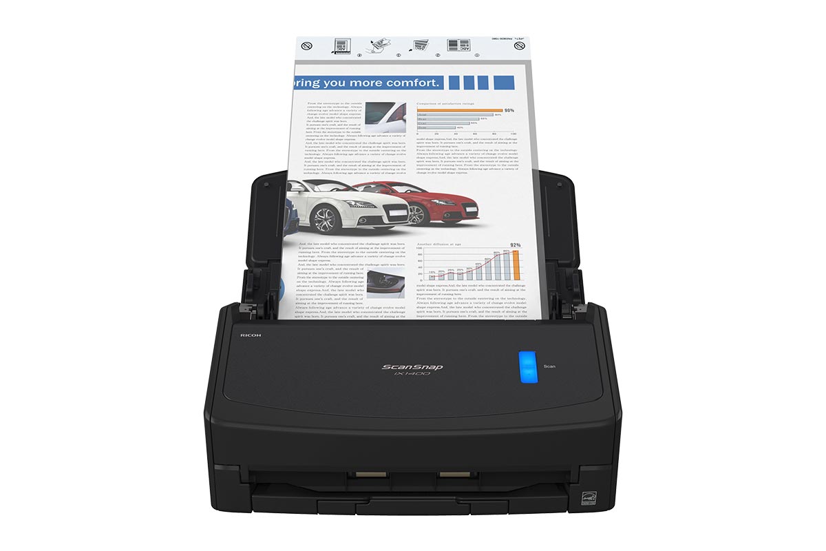 Máy Scan Ricoh IX1400 PA03820-B001 (A4/A5/ Đảo mặt/ ADF/ USB) ảnh 1
