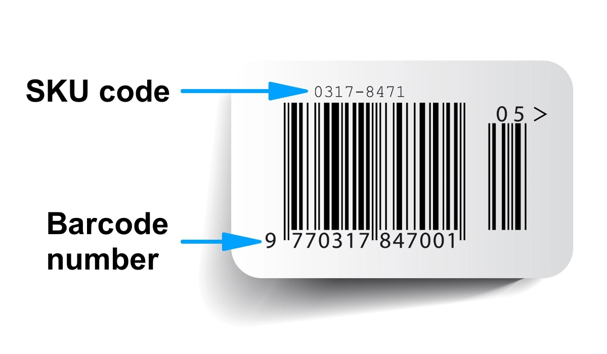 Mã SKU và barcode