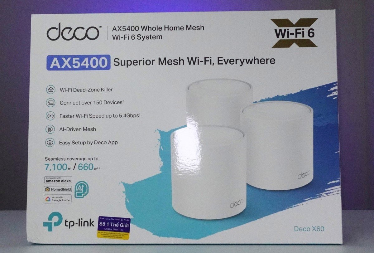 Review mở hộp đánh giá TP-Link Deco X60 - h1