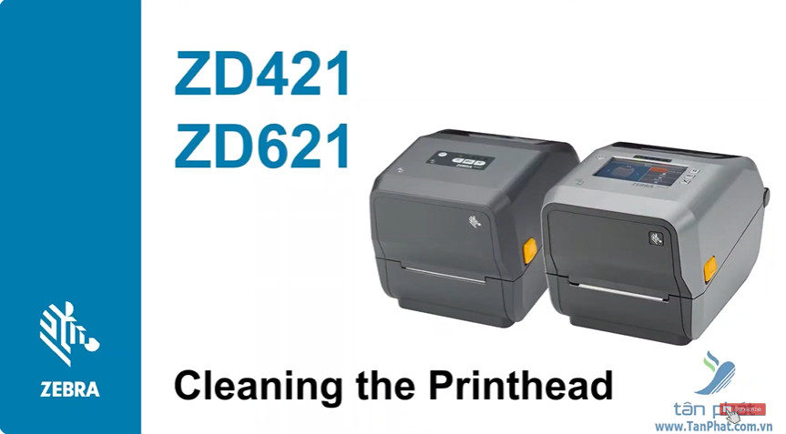 Hướng dẫn vệ sinh đầu in máy in mã vạch Zebra ZD421
