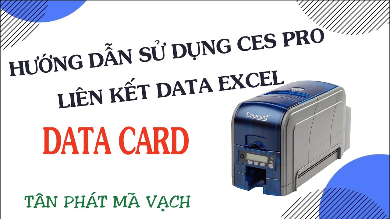 Hướng Dẫn Sử Dụng Phần Mềm CES PRO thiết kế thẻ nhân viên cho máy in thẻ DataCard CS119