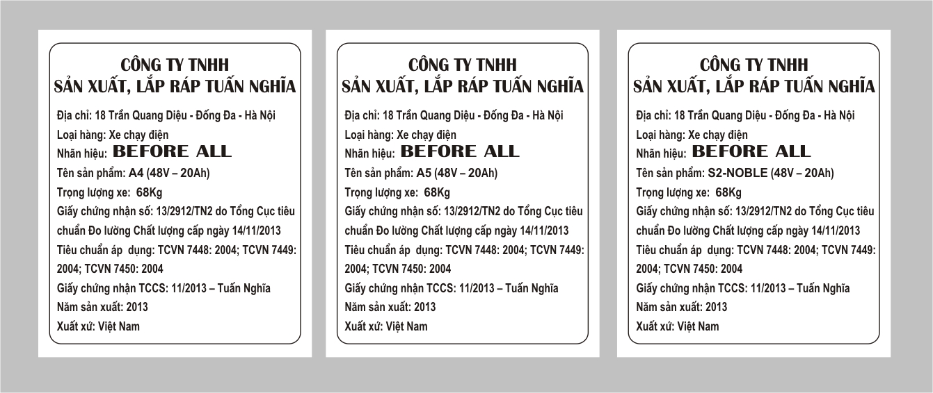 Tem phụ sản phẩm