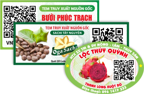 Tem truy xuất nguồn gốc cho nông sản 
