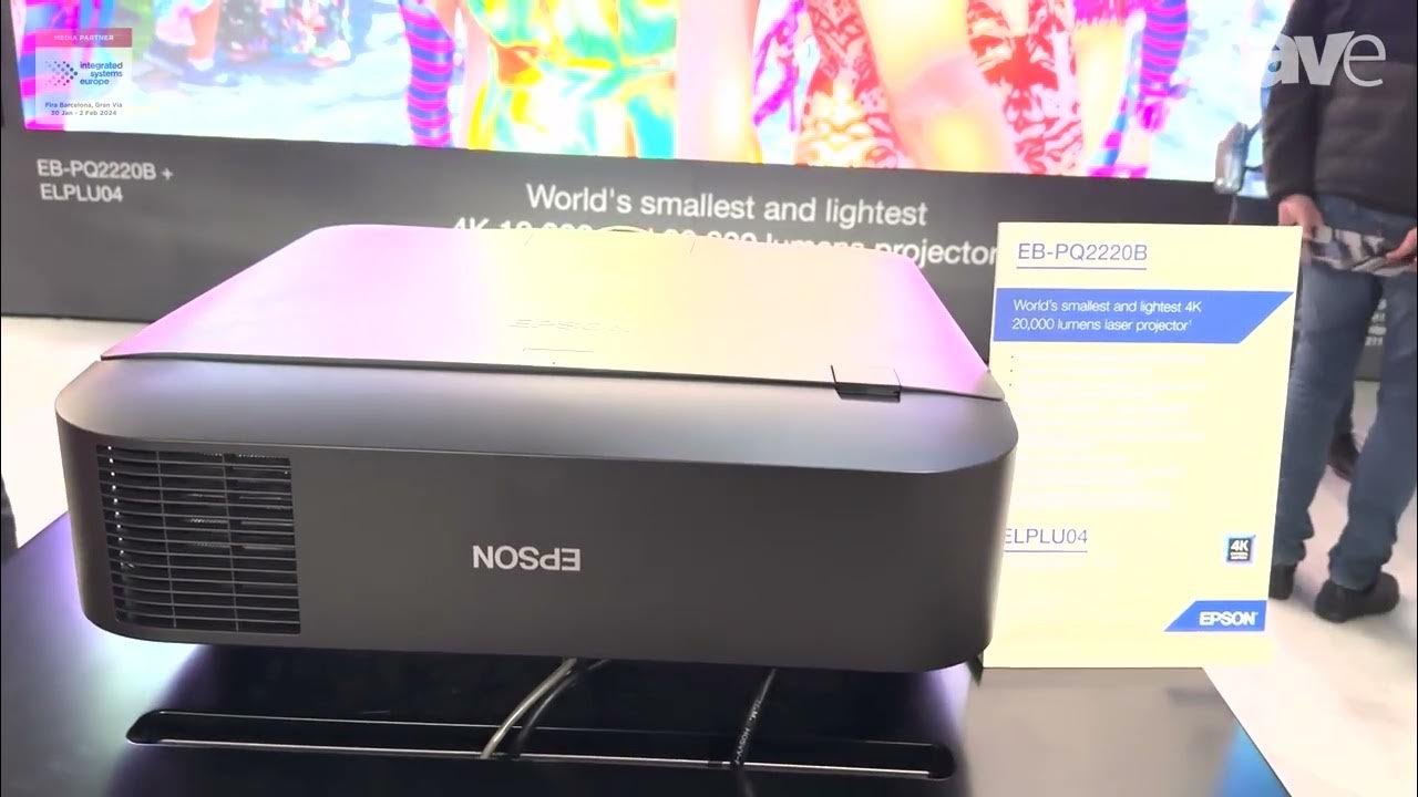 Máy chiếu Laser 4K đột phá của Epson dành không gian rộng