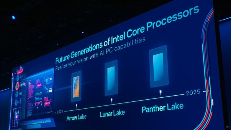 Bộ xử lý Intel Lunar Lake ra mắt vào quý 3 năm 2024