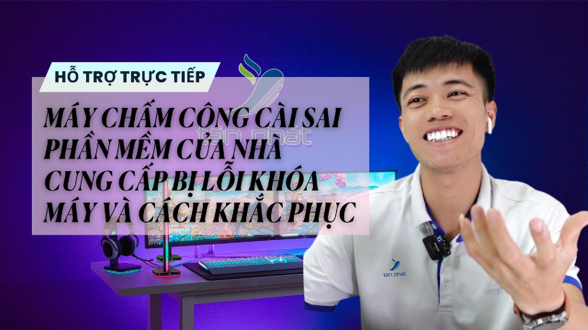CASE 651 TRỰC TIẾP | MÁY CHẤM CÔNG CÀI SAI PHẦN MỀM NHÀ CUNG CẤP BỊ LỖI KHÓA MÁY VÀ CÁCH KHẮC PHỤC