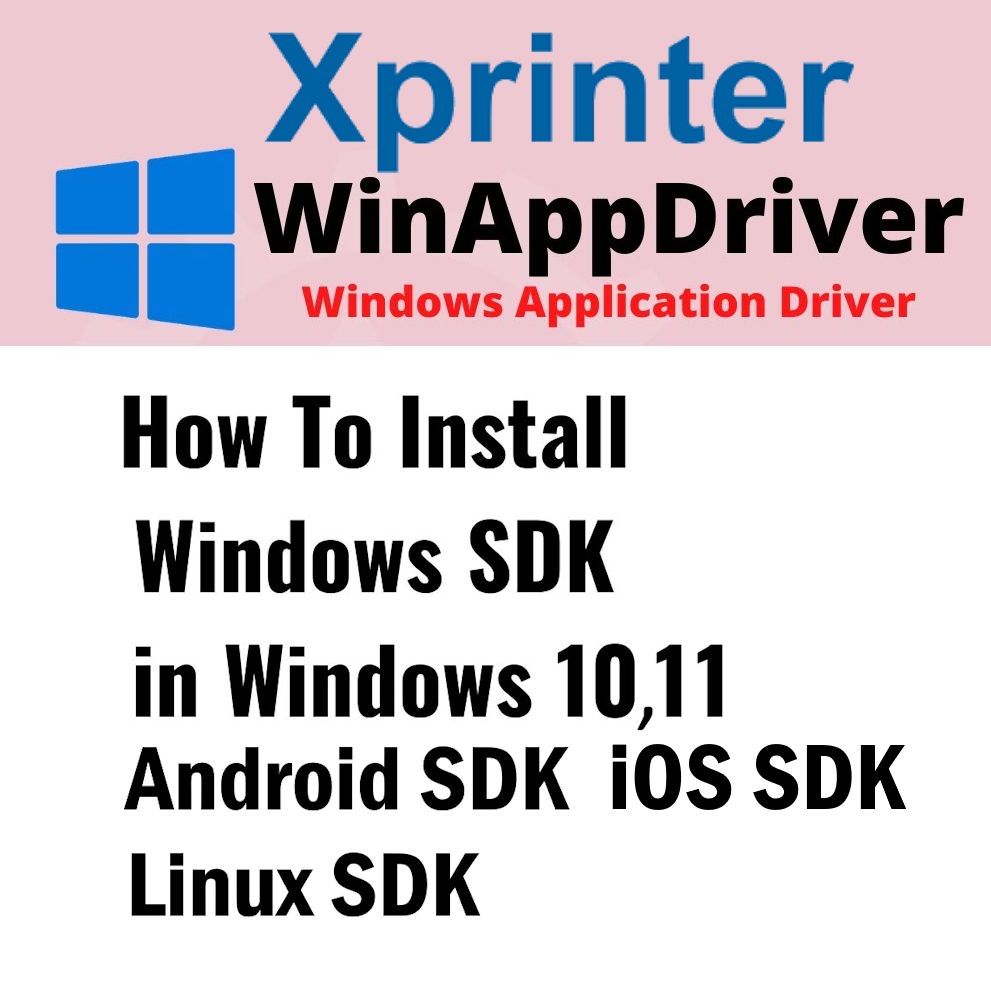 Kho ứng dụng, setup cài đặt Xprinter Driver , SDK, IOS Lunix 