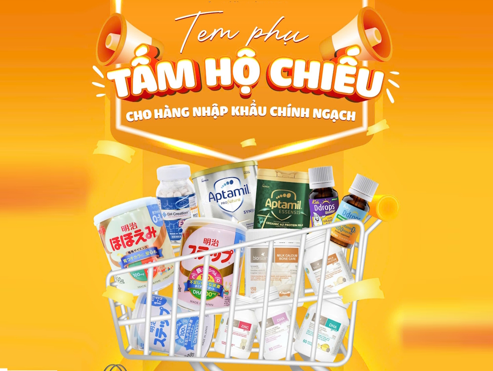 Tem phụ – Tấm hộ chiếu tiếng Việt cho hàng hóa nhập khẩu chính ngạch