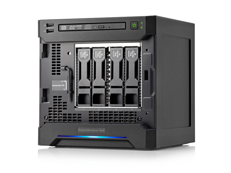 Đánh giá máy chủ nhỏ gọn HP ProLiant MicroServer gen 8: rẻ hơn cả NAS