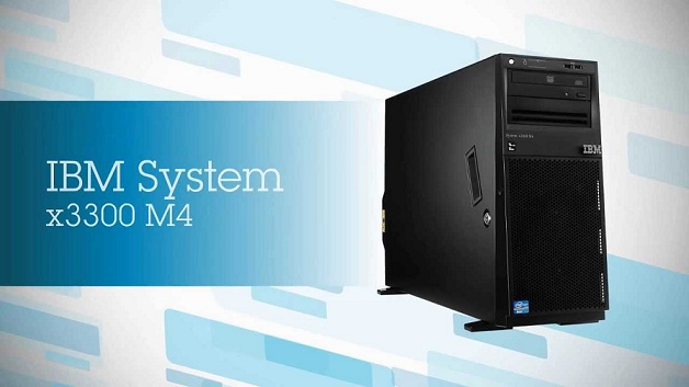 Server IBM x3300 M4 sản phẩm tiêu biểu cho DN vừa và nhỏ