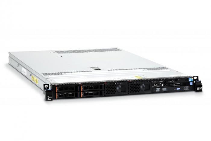 IBM System x3550 M4 máy chủ với Intel xeon bộ xử lý đa lõi