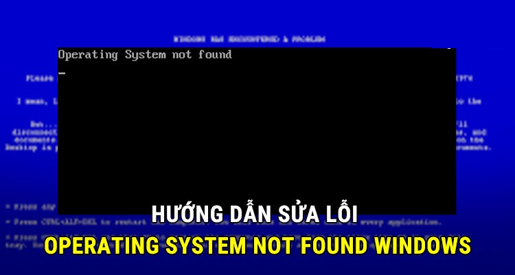 Hướng dẫn sửa lỗi Operating System Not Found Windows