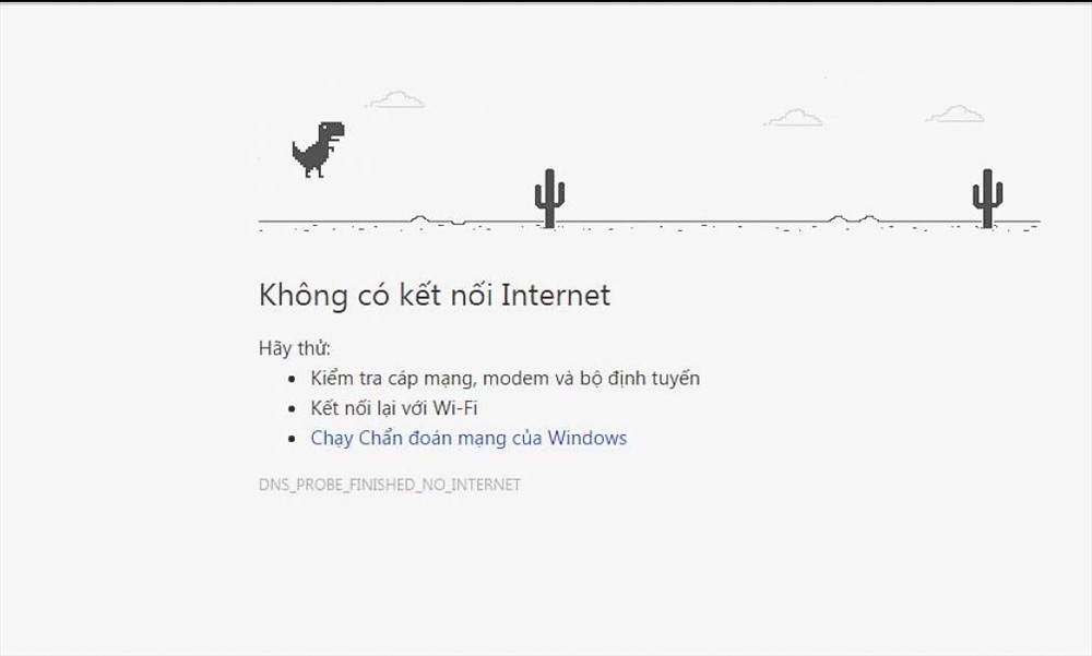 Phải làm sao khi máy tính có mạng nhưng không vào được web?