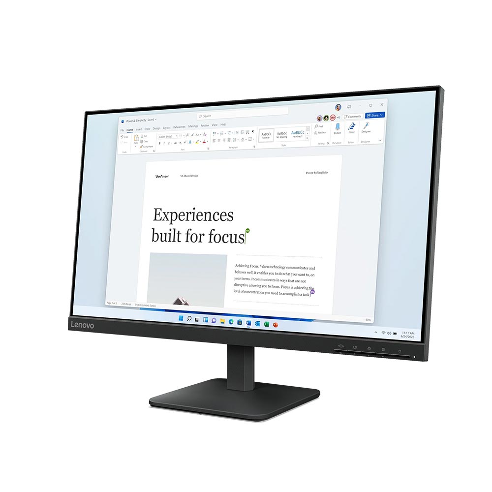 Màn hình Lenovo L24-4e 68C2KAC1VN Grey (23.8Inch/ Full HD/ 4ms/ 100HZ/ 250cd/m2/ IPS)