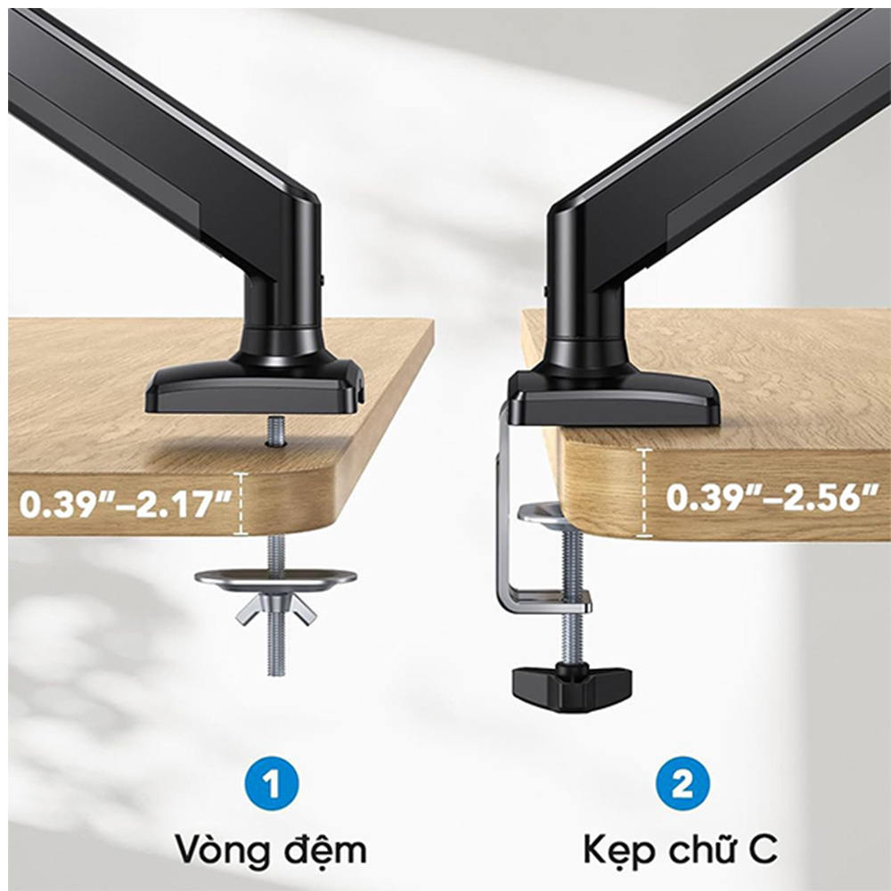 Giá treo màn hình E-Dra EMA7302 (1 màn hình/ 22 INCH - 34 INCH)