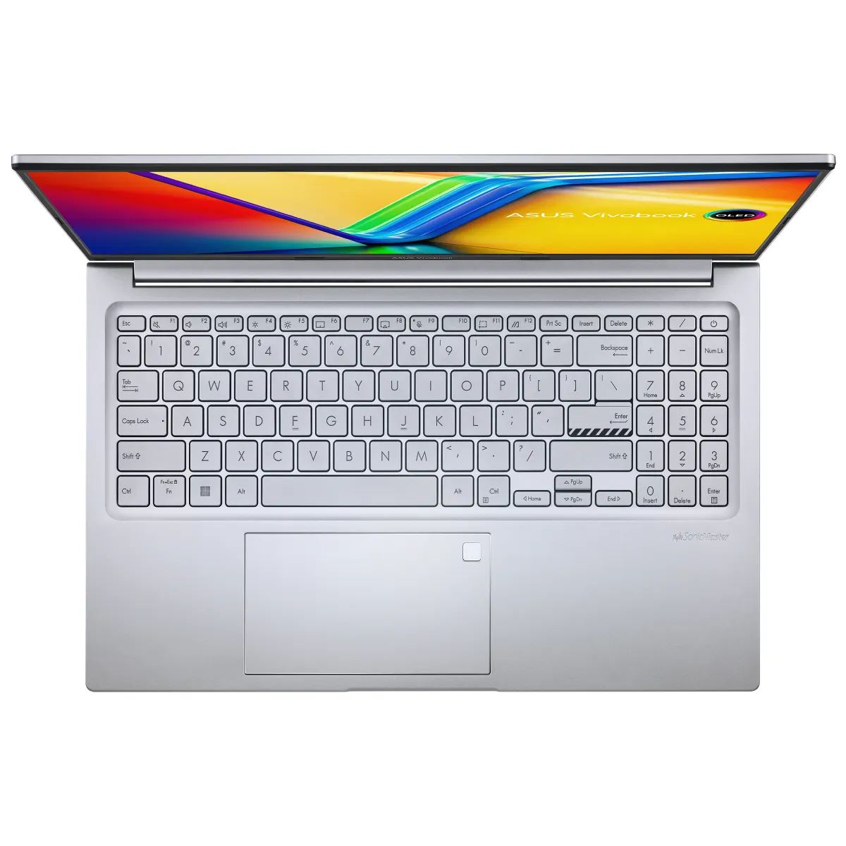 Laptop Asus Vivobook 15 OLED A1505VA-MA505W (i5 13420H/ 16GB/ 512GB SSD/ 15.6 inch 2.8K/ 120Hz/ Win11/ Silver)