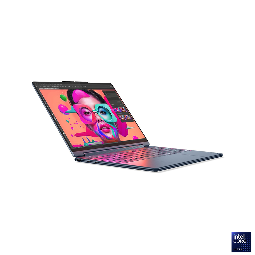 Laptop Lenovo Yoga 9 2-in-1 14ILL10 83LC002LVN OLED (Ultra 7 258V/ 32GB/ 1TB SSD/ 14 inch 4K WQUXGA Touch/ Win 11/ Office/ Vỏ nhôm/ USB-C + Bao da/ Pen/ 3Y)